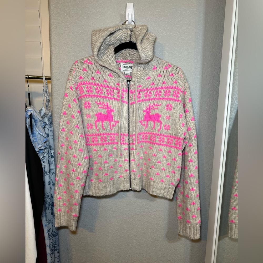 AEO Zip Up Sweater Hoodie